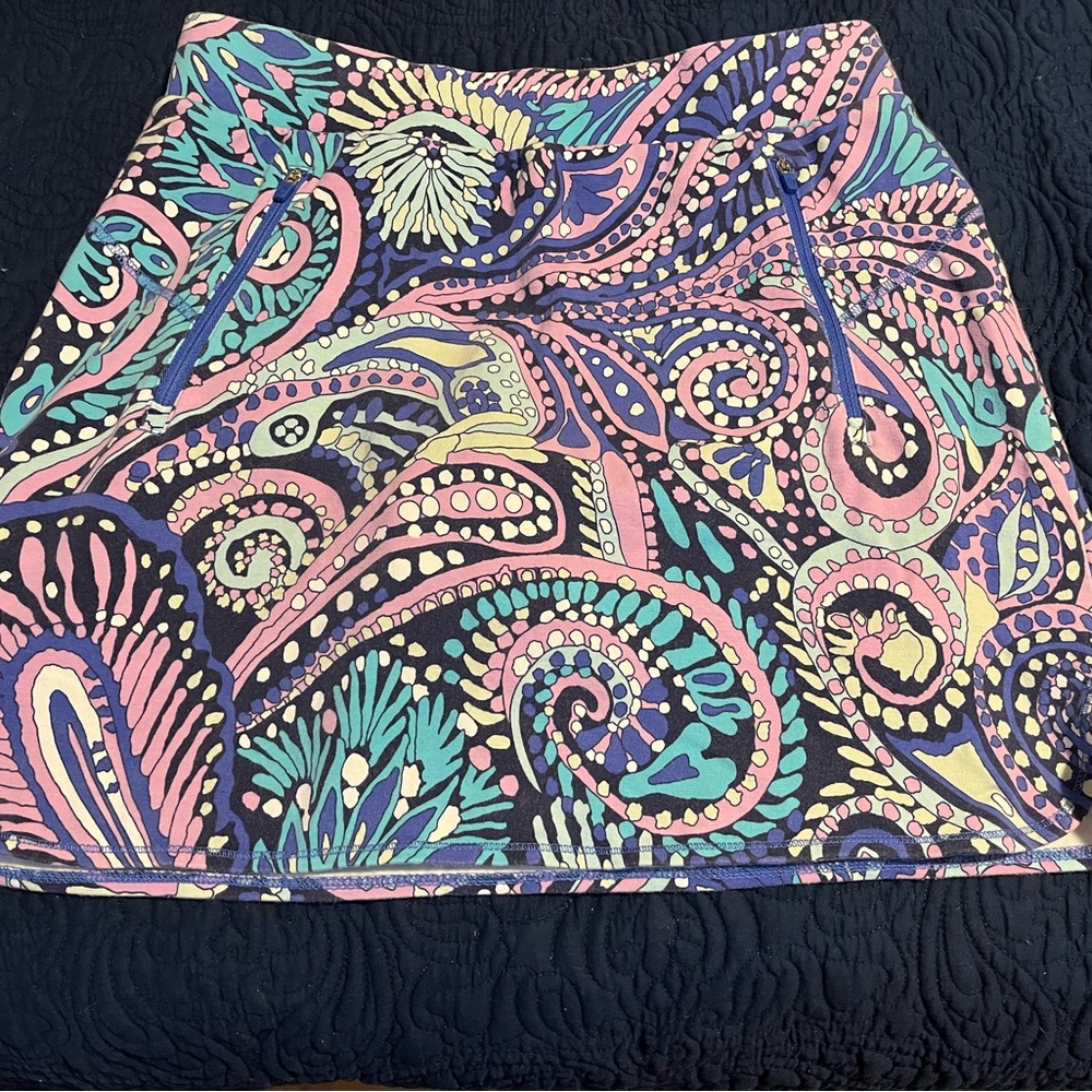 Talbots multicolored skort